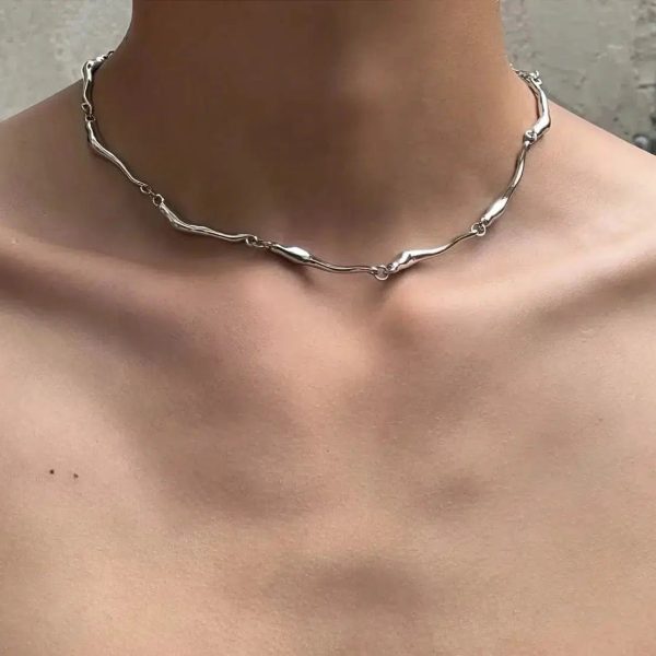 Twisted Chain Necklace Discount