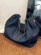 Chain Strap Denim Bucket Bag Online