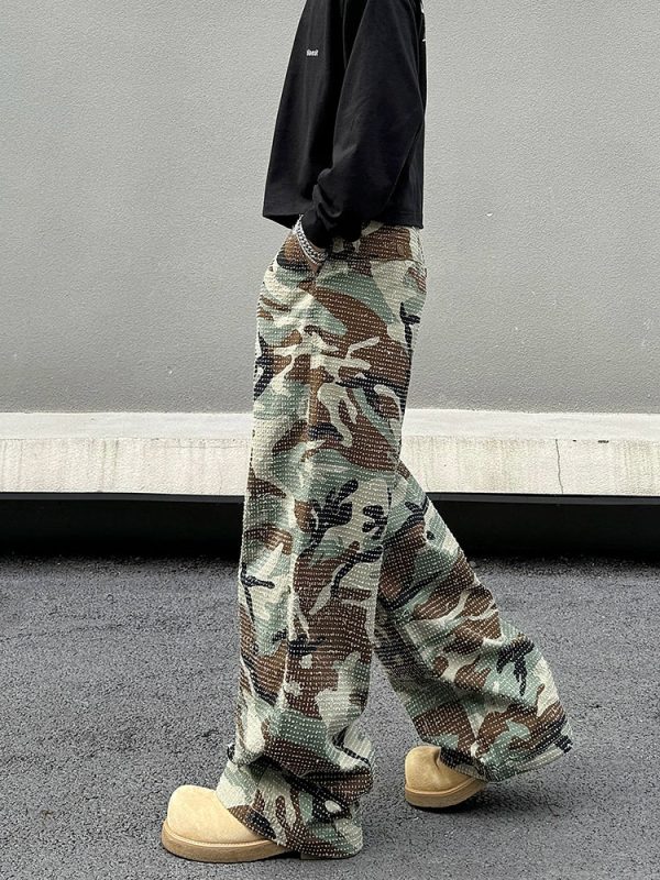 Camouflage Pattern Casual Pants For Cheap