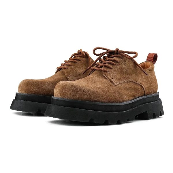 Stylish Suede Lace-Up Casual Shoes Cheap