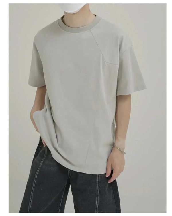 Asymmetrical Shoulder Line T-shirt Online