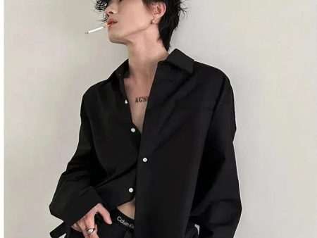 Advanced Drape Long-Sleeved Shirt Fashion