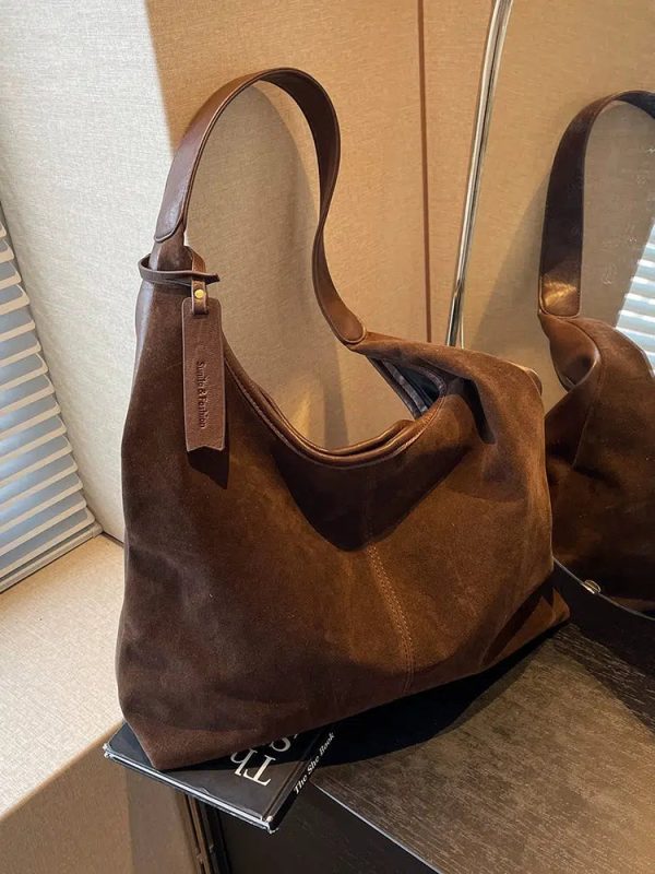 Suede Leather Tote Bag Online Sale