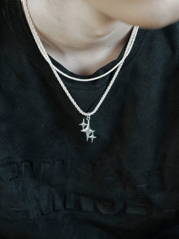 Star Pendant Chain Necklace Online now