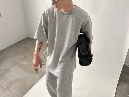 Versatile Mopping Solid Color Track Suit on Sale