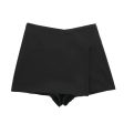 Casual Wrap Front Skorts Cheap