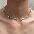 Twisted Chain Necklace Discount