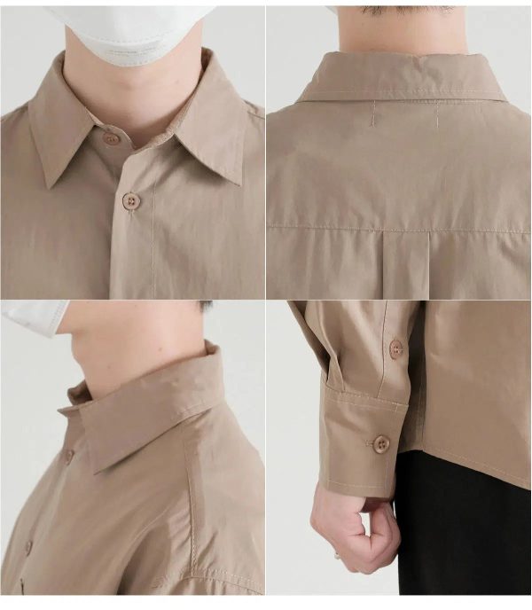 Casual Long Sleeve Button-Down Shirt Supply