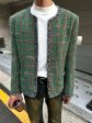 Braided Plaid Tweed Jacket Online