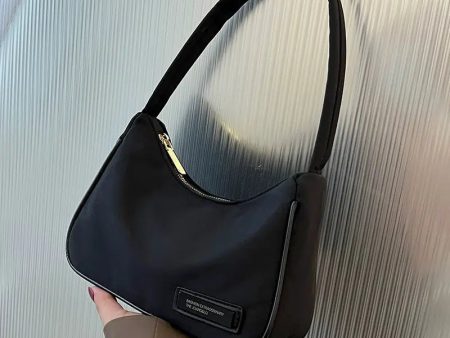 Zipper Closure Shoulder Bag Cheap