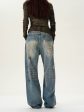 Wide-Leg Straight-leg Jeans Online Hot Sale