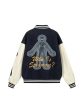 Vintage Graphic Varsity Jacket on Sale