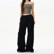 Wide-Leg Fleece-Trim Pants Online