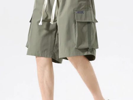 Casual Loose Drawstring Cargo Shorts Hot on Sale