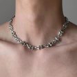 Twisted Geometric Pattern Choker Necklace Hot on Sale