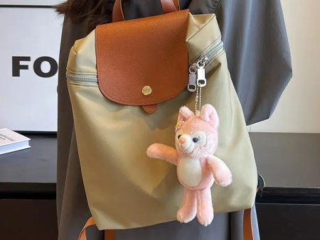 Bear Charm Casual Backpack on Sale