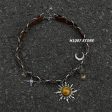 Sun Star Retro Pendant Necklace For Discount