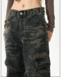 Cargo Pants with Camo Pattern Cheap