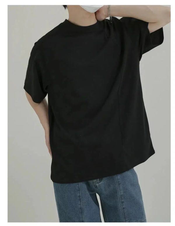 Asymmetrical Shoulder Line T-shirt Online