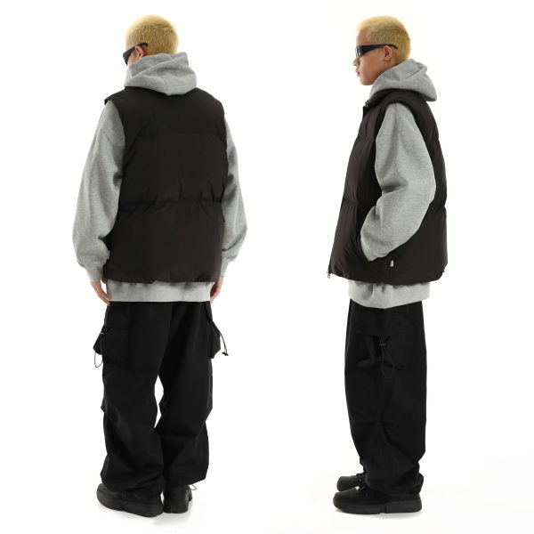 Zipper Closure Puffer Down Vest Online Hot Sale