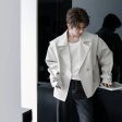 Stylish Double-Breasted Oversized Blazer Fashion