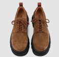 Stylish Suede Lace-Up Casual Shoes Cheap