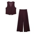 Two-Piece Vest and Pants Fashion Suit Online now