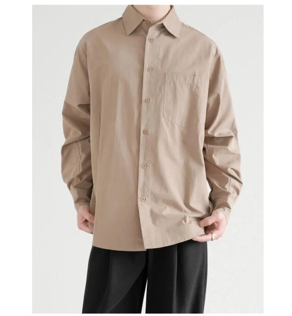 Casual Long Sleeve Button-Down Shirt Supply