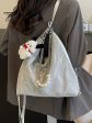 Butterfly Pearl Chain Decoration Tote Bag Online Hot Sale