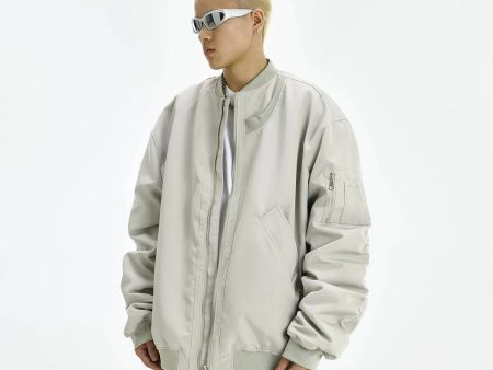 Zip Up Bomber Jacket For Discount