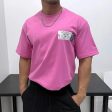 Candy-Colored Crew Neck T-shirt For Discount