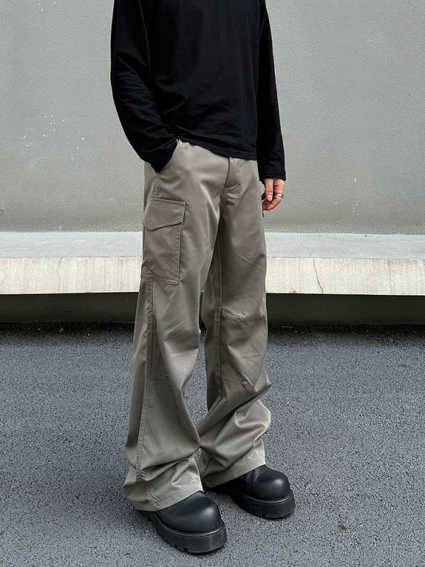 Cargo Pocket Casual Pants Fashion