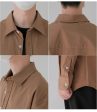 Casual Long-Sleeve Button-Up Shirt For Cheap