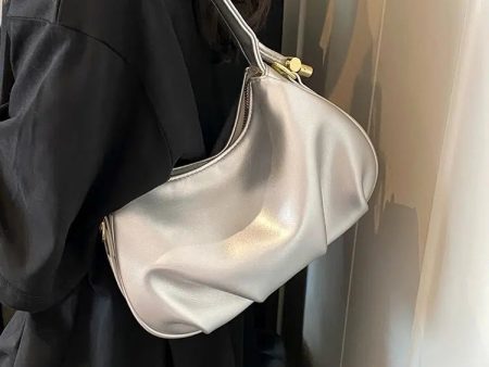 Zip Closure Shoulder Bag For Cheap