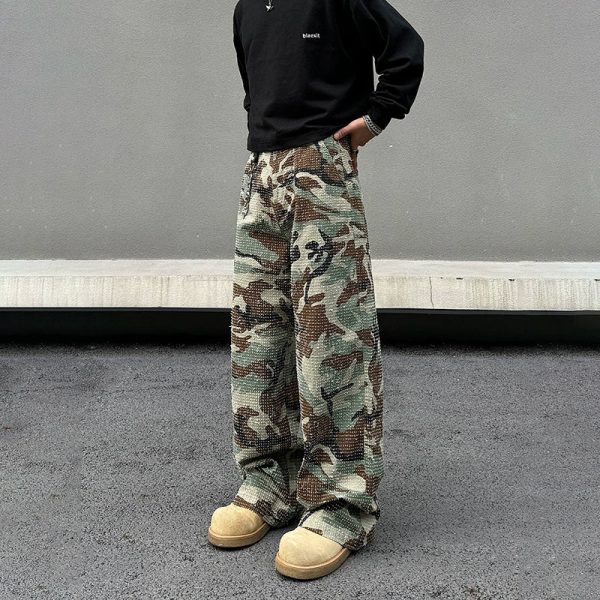 Camouflage Pattern Casual Pants For Cheap