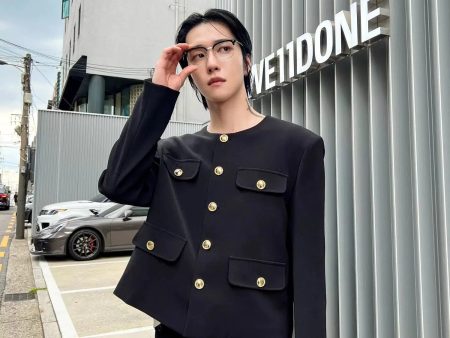 Button-Up Jacket Cheap