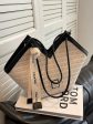 Woven Canvas Logo Strap Shoulder Bag For Discount