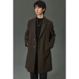 Wool Overcoat with Button Closure Online Hot Sale