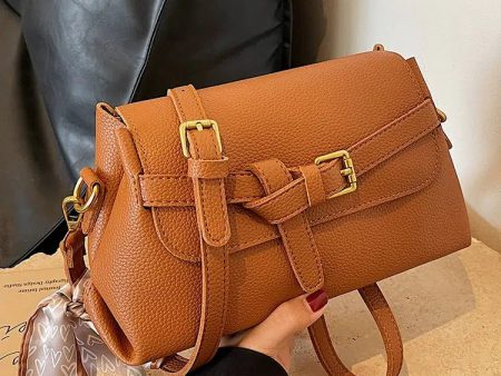 Casual Buckle Small Square Shoulder Bag Supply