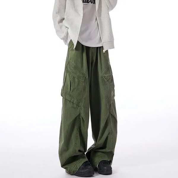 Baggy Pockets Cargo Pants Online Sale