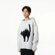 Cat Graphic Hooded Sweater Sale