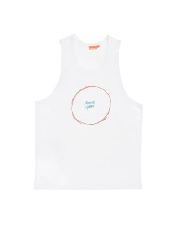 Text Graphic Print Vest Online