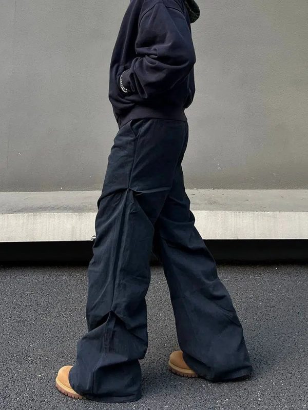 Wide-Leg Casual Cargo Pants Cheap