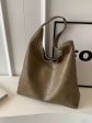 Casual Faux Leather Bucket Bag Hot on Sale