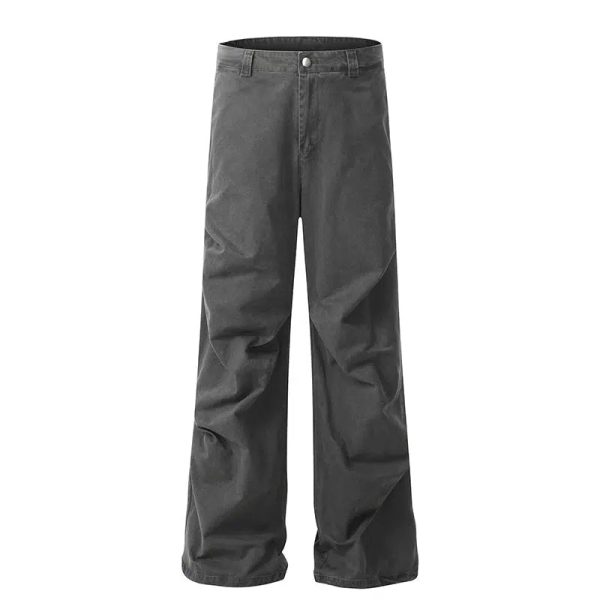 Wide-Leg Casual Cargo Pants Cheap