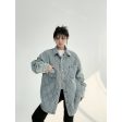 Button Closure Oversized Quilted Coat Online Sale