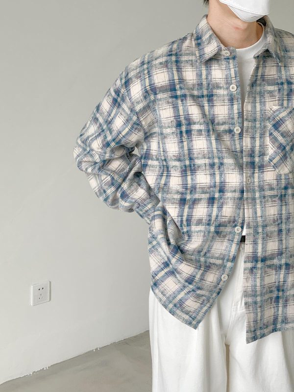 Brushed Cotton Plaid Shirt Fashion