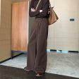 Wide-Leg High-Waist Casual Pants Supply