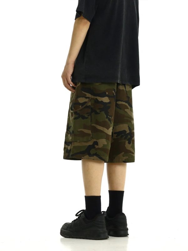 Camo Cargo Casual Shorts For Cheap