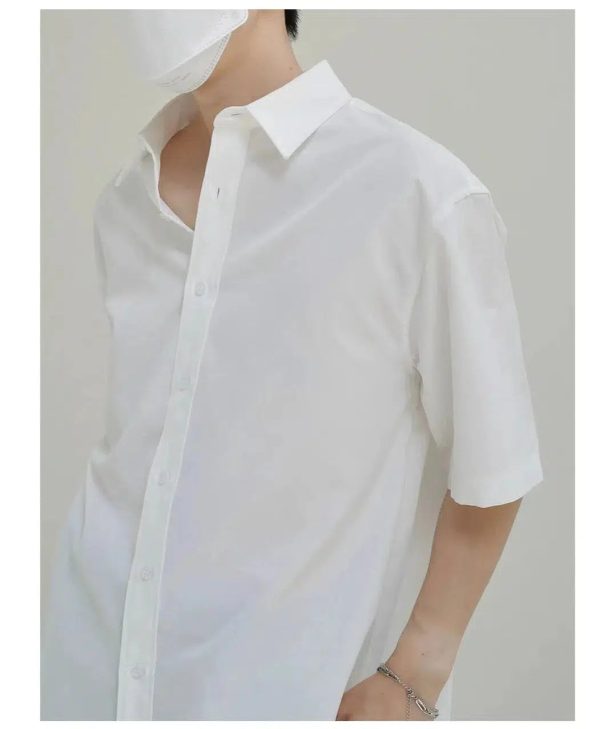 Thin Breathable Short Sleeve Shirt Discount